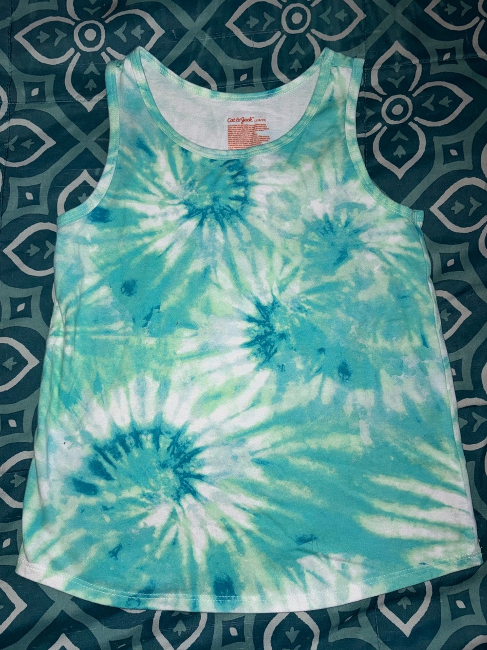 Girls Cat & Jack Tie Dye Tank Top